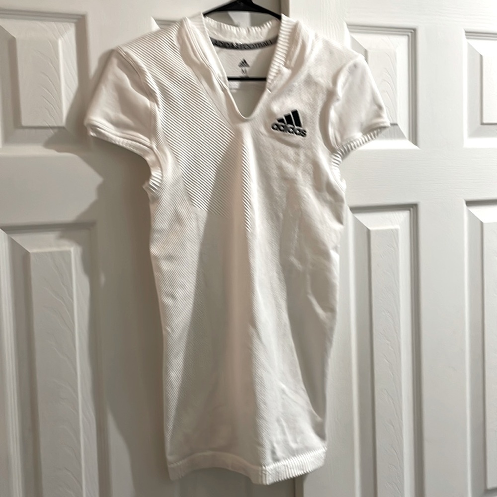 Adidas Techfit Primeknit White Football Jersey Men’s Medium NWOT